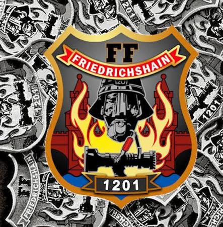 Wappen der Freiwilligen Feuerwehr Friedrichshain 1201